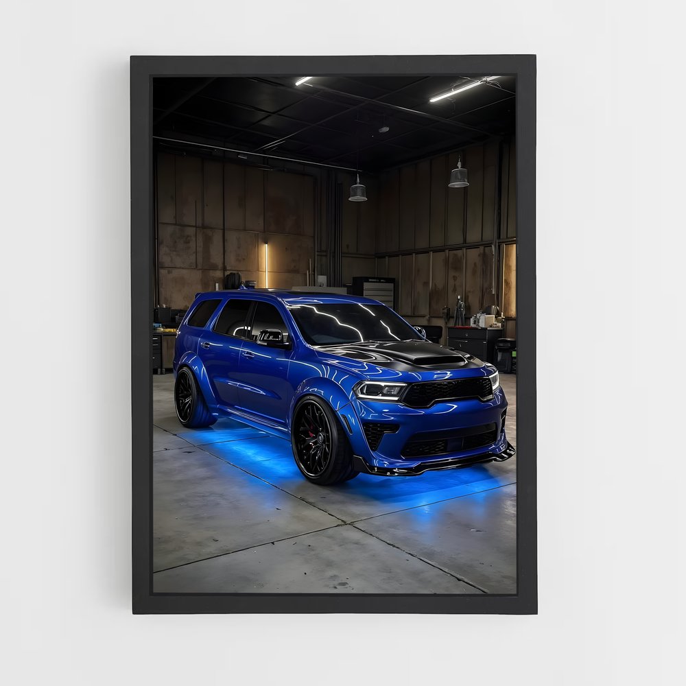 Poster Durango hellcat – affiche Dodge (vue 2)